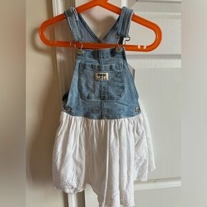 OshKosh B’gosh Denim Skirt Dress Size 4T